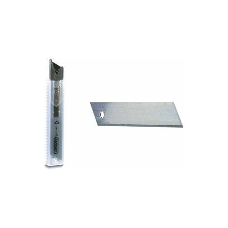 Stanley 0-11-325 Lame De Cutter 25 Mm Distributeur 10 Lames - Lame En Acier - Epaisseur Renforcee 1Mm - Distributeur Avec Capuchon Integre Pour Casser Les Segments - Secable En 7 Segments (1/4)
