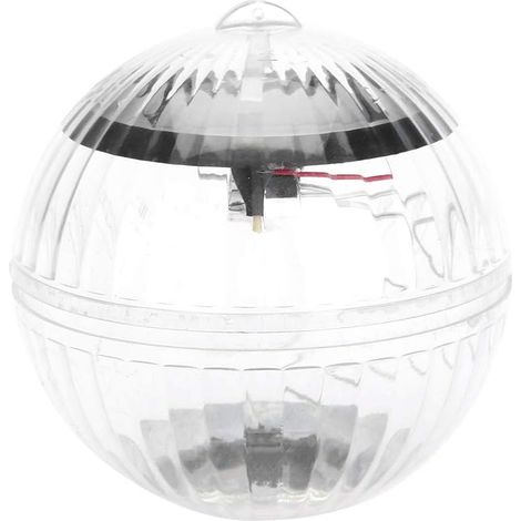 MINKUROW Impermeabile Multicolor Solar Powered Floating Ball Lamp Decor Light per Piscina Giardino (1/5)