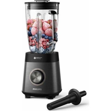 Philips HR3040/00 Batidora Vaso Serie Metal 1200W 2L Negro