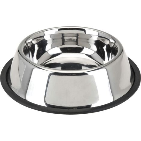 CIOTOLA PER CANE TONDA Ø cm. 34 In acciaio inox. -- DF 6060844