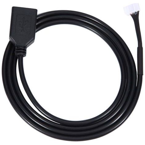 USB Box Citroen c4 Picasso, Cable aux 207,Câble Adaptateur de Port USB Femelle, câble d'interface Radio, Interface d'autoradio câble Adaptateur USB avec Outils de dépose Replacement pour C2 C3 (1/5)