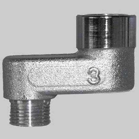 RACCORDO MF ECCENTRICO PER RADIATORE - 3/8 x 40 mm