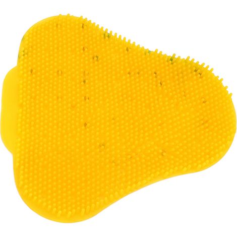 Dreieckiger Spritzschutz für Urinale, desodorierender Filter, Dufttablette mit Orangenduft, Geruchsblocker für Herrentoiletten (1/5)