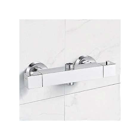 Komfortables Duschen dank Thermostat, einfache Installation, Verbrühungsschutz, konstante Temperatur, Messingkonstruktion für Badezimmer