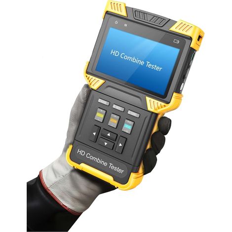 Testeur de vidéosurveillance prenant en charge la caméra IP Testeur De Vidéosurveillance T71 Non Tactile AHD TVI CVI CVBS H.265, Caméra IP 4K, Testeur De Boutons-clés, Moniteur, Contrôleur PTZ, Test D (1/5)