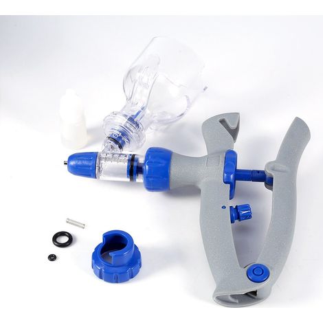 Injecteur vétérinaire de 5 ml, seringue auto-remplissante automatique pour bétail (bovins, volailles, ovins, porcins)
