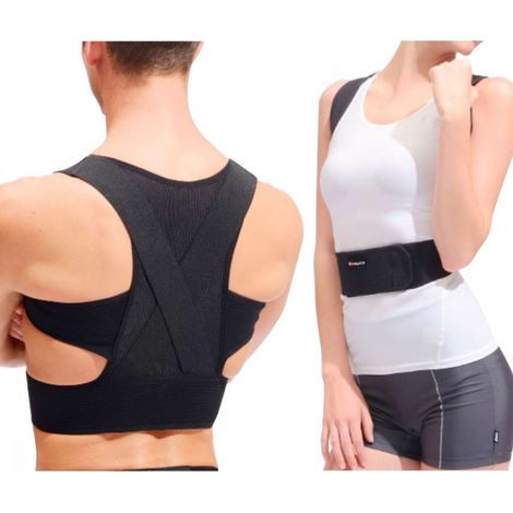 345711 Ceinture postural DL colonne vertébrale et épaules contre la douleur Taille: S-M (1/5)