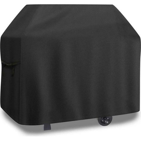 Wasserdichte Abdeckhaube für Außen-Grill und Plancha, Maße 133x67x110 cm.