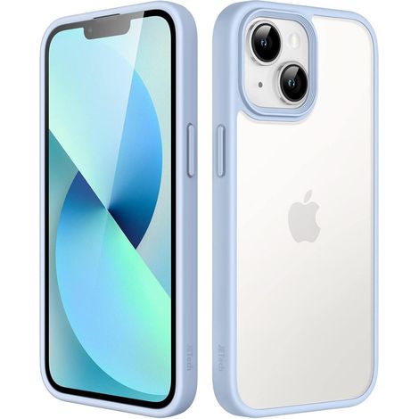 Handyhülle iPhone13 Stoßfest Matt AntiFingerabdruck Himmelblau (1/5)