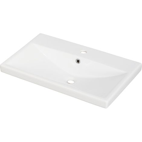 FACKELMANN Stanford Keramikbecken SF 70cm weiß