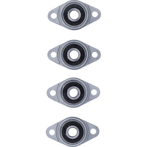 Soporte de tornillo trapezoidal horizontal con brida (4 piezas) para impresoras 3D T8 (1/5)
