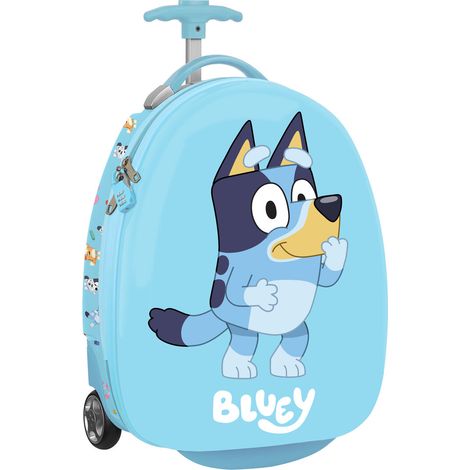 Trolley da Cabina Bluey Celeste 16'' 23 L 28 x 43 x 23 cm Per bambini (1/5)