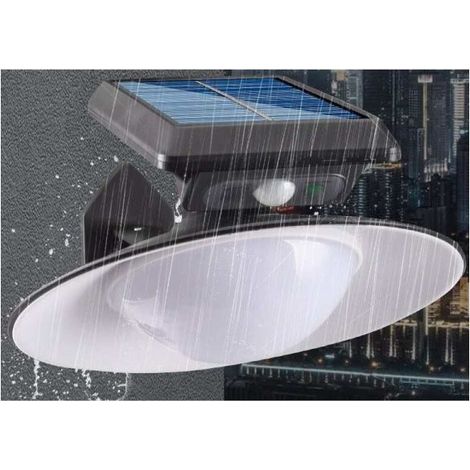 Lampada faro solare con sensore di movimento + telecomando 1.5W KF-028