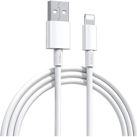 Lot de 3 câbles de charge pour iPhone, câbles de données Lightning 3P de 2 mètres, câbles de connexion ultra-résistants, compatibles avec iPhone 13/13 Pro/12/12 Pro (1/5)