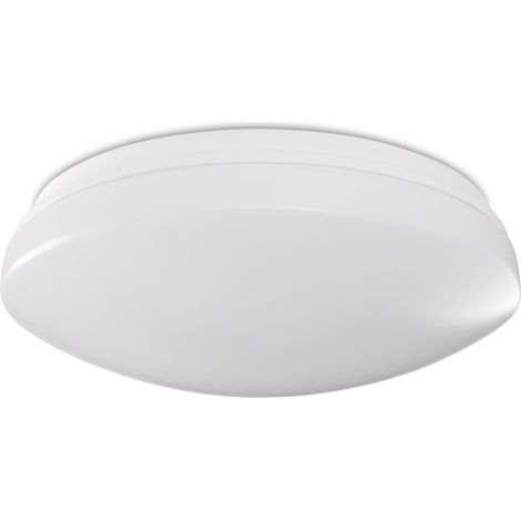 Paco Home Lampe Deckenleuchte Wohnzimmer Wandleuchte Bad Weiß IP44 Wasserfest Weiß, 3000K Warmweiß 1300Lumen