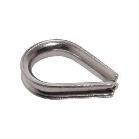 Kausche für Edelstahlseil Niroseil Drahtseil Edelstahl 3mm
