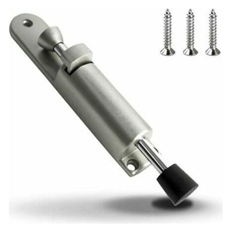 Türstopper, weicher Gummi, robuster Türhalter aus Zinklegierung, fußbetätigter Türstopper