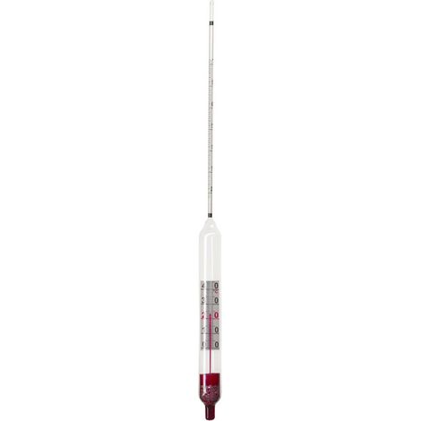 Alkoholmeter für Wein, Weinwaage mit Thermometer (1/2)