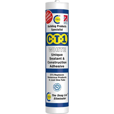 CT1 Sealant & Adhesive 290ml White (1/9)