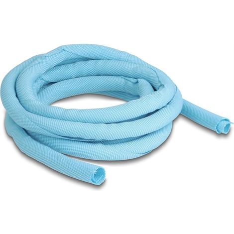 DELOCK GEWEBESCHLAUCH SELBSTSCHLIESSEND HITZEBESTÄNDIG 2 M X 10 MM BLEUE 20876