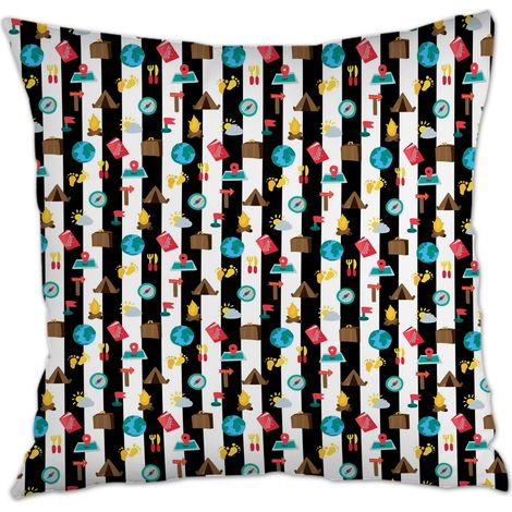 Housse de coussin décorative à la mode pour la maison rustique pour mariage, anniversaire, la Saint-Valentin, la Fête des Mères (1/5)