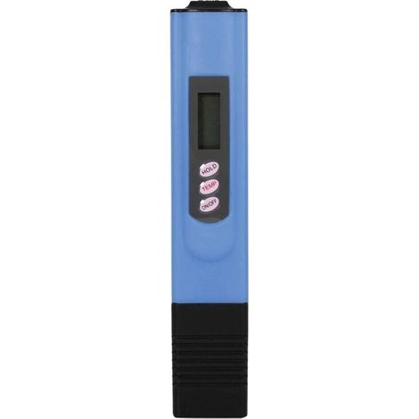 Testeur de qualité de l'eau, filtre de pureté, testeur TDS pour eau potable domestique, piscines, aquariums, culture hydroponique, etc., jaune (bleu) (1/5)