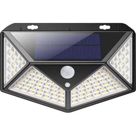 314027 Lámpara recarga solar sensor de movimiento con 114 LED Ángulo de luz 120°
