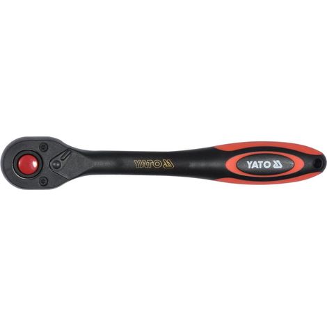Yato YT-0295 llave de carraca Acero cromo vanadio 1 pieza(s) Negro, Rojo 72