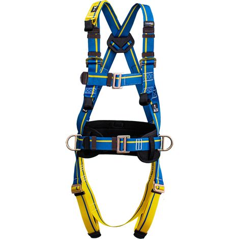 Imbracatura anticaduta Irudek Light Plus 4 - L/XL - Blau/Gelb