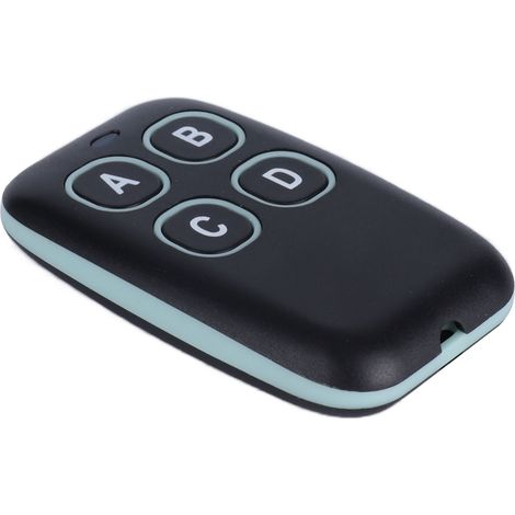 Télécommande universelle sans fil portable AKK200803 433 MHz à 4 touches pour voiture et porte de garage (1/5)