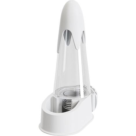 Vogelwasserspender, automatische ABS-Tränke, 125 ml Fassungsvermögen, für Wellensittich-, Kanarienvogel- und Nymphensittichkäfige (1/5)