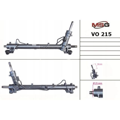 Scatola dello sterzo Volvo V50 04-07 Volvo S40 04-12 Volvo C30 06-13 (1/4)
