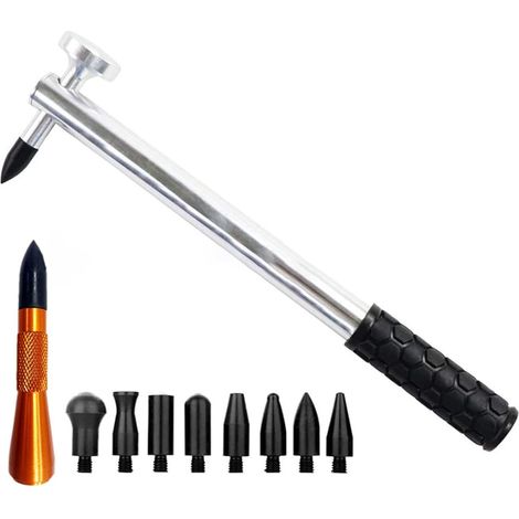 Car Dent Repair Kit Paintless Tools 9 Pieces Car Body Dent Repair Kit Paintless Dent Repair Kit 9 Different Sizes (1/5)