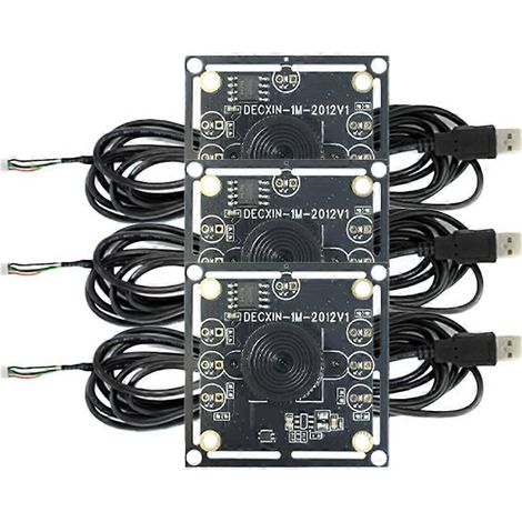 modules caméra 100° 1MP OV9732 1280x720 USB, sans pilote, mise au point manuelle, avec câble de 1 m. (1/5)