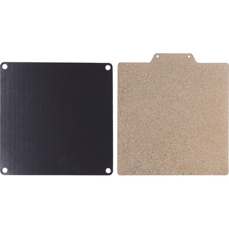 Plateau d'impression 3D 120x120mm PEI double face aimant souple lit chauffant pour Easythreed K7 K9 (1/5)