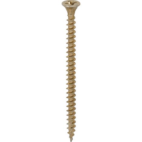 TIMCO C2 Strong-Fix Multi-Purpose Premium Countersunk Gold Woodscrews - 4.5 x 70