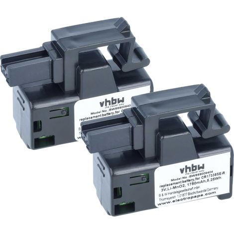 vhbw 2x bateríabatería compatible con Fanuc 32I, 35I-B, 30I, 31I  sistemas CNC, máquina CNC (1,75 Ah, 3 V, Li-MnO2) (1/5)