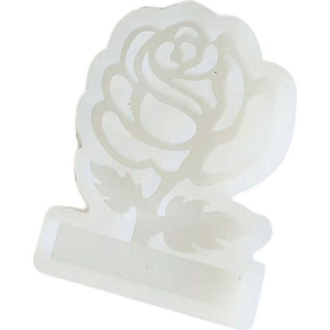Moules en résine en forme de fleur creuse pour bougies, savons et chocolats (1/4)