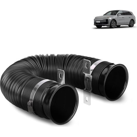 Tuyau d'Admission d'Air Froid pour Voiture, Flexible, 76 mm, Noir (1/5)
