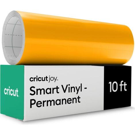 Vinyle Adhésif Permanent – Jaune maïs – 14 cm x 3 m Rouleau de Vinyle Adhésif Smart Vinyl Idéal pour Tasses, Verre, Fenêtres, Céramique et Plastique (1/5)
