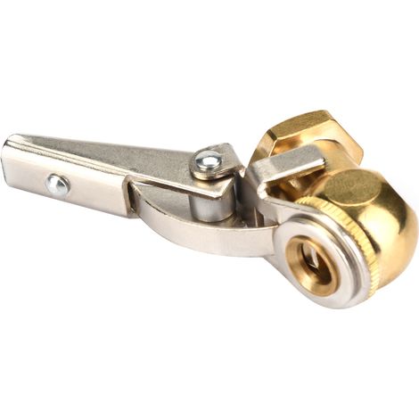 Valve de pneu en cuivre sans clip 1/4" adaptée aux moteurs de voiture (clip) (1/5)