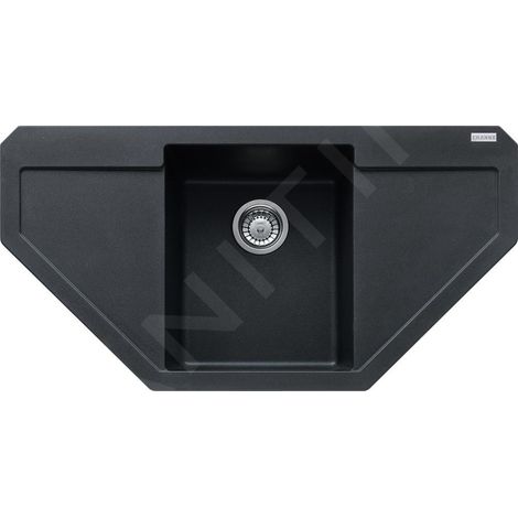 Franke Maris - Évier en fragranit MRG 612 E, 960x500 mm, onyx 114.0250.569 (1/3)