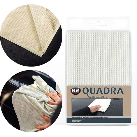 K2 Quadra Waffel-Mikrofasertuch zum Trocknen 60 x 90 cm (1/5)