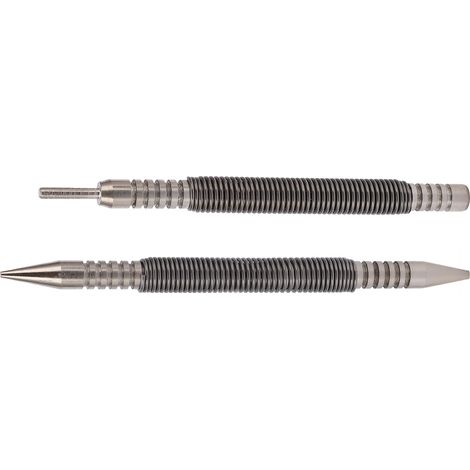 Jeu de 2 chasse-goupilles pour charnières, à ressort, en acier au carbone, résistant à une pression de 3500 PSI.