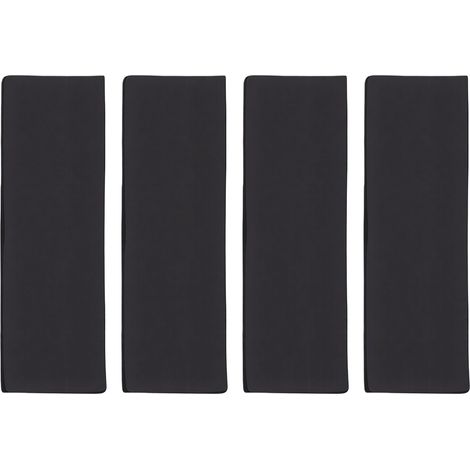 4 pièces protection murale de garage pour porte de voiture autocollant mousse pare-chocs de stationnement entrepôt, usine type A 30103cm (1/5)