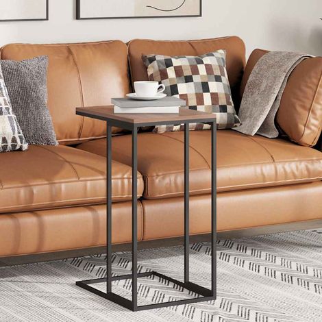 vidaXL Tavolino da Salotto Nero 40x30x59 cm in Legno Multistrato (1/5)