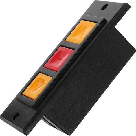 Interrupteur à Bouton-poussoir Encastrable pour Porte de Garage Électrique, Matériau Plastique et Cuivre, Performance Optimisée, Installation Murale Fiable (1/5)