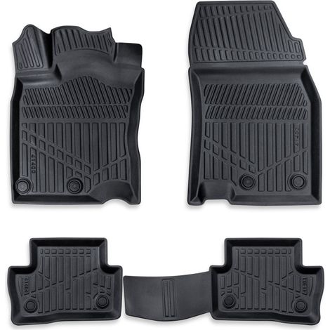 4-teiliges Set 3D-Gummifußmatten für den Innenraum Erpassan – NISSAN QASHQAI II (J11) 2013–2021