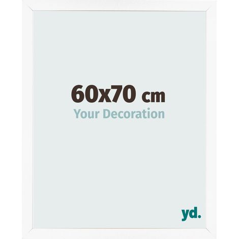 yd. - Cadre photo 60x70 - Blanc Mat - MDF - Bologna (1/5)