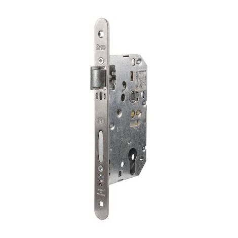 Serrure à larder D455 A50 inox rev sans g